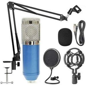 Micrófono para PC notebook Podcast 3.5mm Tripode G-666 Audio Microfonos Para  Estudio
