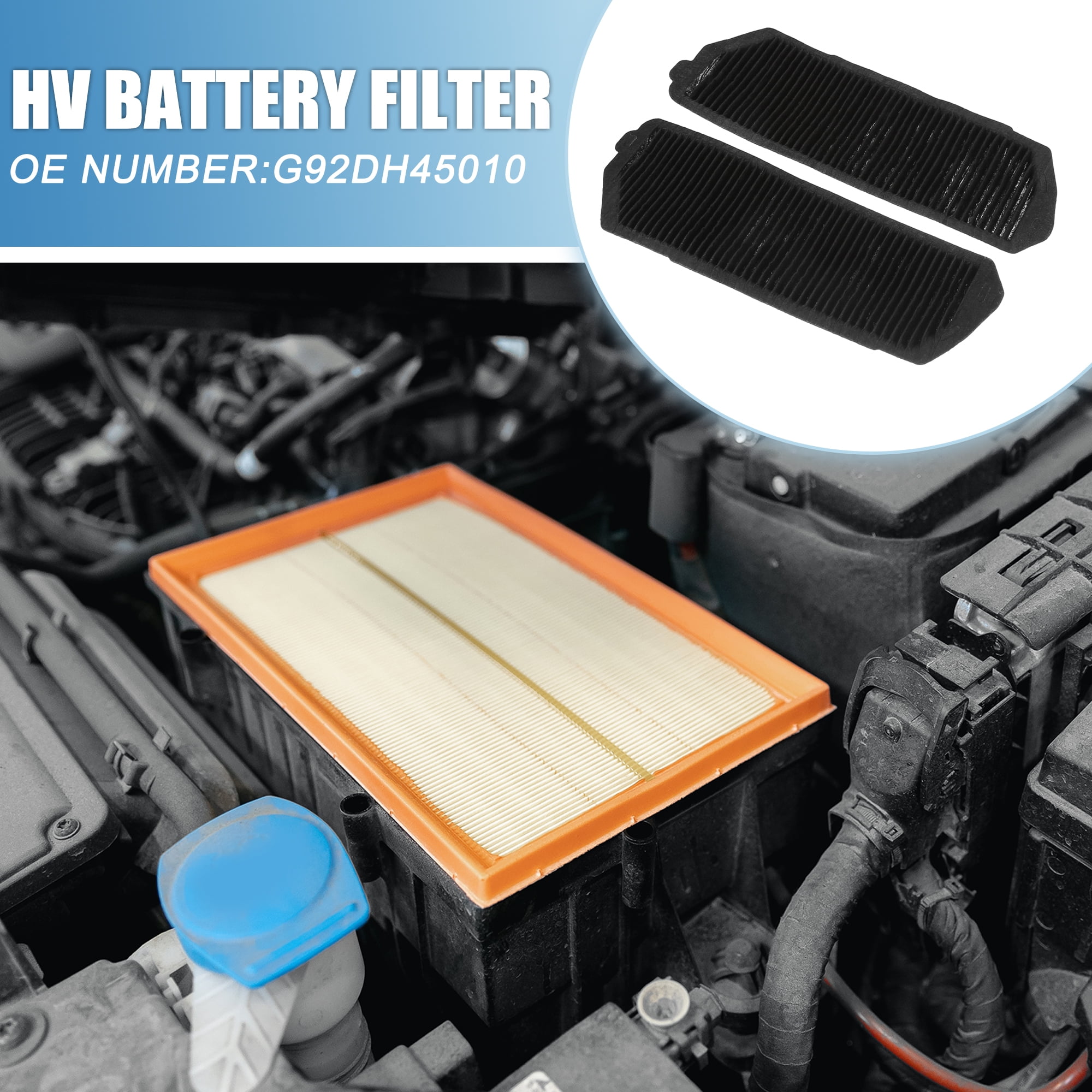 Unique Bargains HV Battery Filter G92DH45010 for Toyota Sienna 2.5L 2021-2024 2Pcs