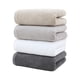 thumbnail image 2 of Toallas de algodón Pack de 4 colores mixtos – altamente absorbentes, de secado rápido, fibra natural suave, paños 30,7x13,4 pulgadas – blanco, beige, gris, set familiar negro, 2 of 6