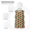 thumbnail image 3 of Sikiie Geometric Watermelon Basketball Jersey Reversible Men's Mesh Athletic Sports Shirts Training Practice S-4XLLarge, 3 of 6
