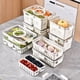 thumbnail image 5 of Caja de almacenamiento para refrigerador, caja de almacenamiento separada para alimentos de grado alimenticio para cocina, verduras, albóndigas congeladas especiales, 5 of 6