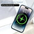 thumbnail image 5 of for iPhone 14 Pro Max Case Cute Slim Shockproof Phone Case with Wireless Charging Support and Protection, Blue Grey, 5 of 15