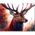 thumbnail image 5 of TISHIRON Paint by Numbers for Adults,16x20 inch Canvas Wall Art Deer and Forest Oil Painting by Numbers Kit for Home Wall Decor (Frameless), 5 of 6
