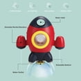 thumbnail image 5 of Juguetes de baño, juguetes de baño Space Rocket para niños pequeños de 1 a 3 años, juguetes de baño para bebés con agua pulverizada con fuente giratoria, juguetes para bañera de ducha para n, 5 of 5