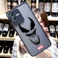 thumbnail image 4 of Funda mate para VIVO V25 V23E V23 V21 V20 V19 V17 V15 V11 Z1 Z6 T1 PRO 5G Funda Coque Capa Shell Marvel Spiderman Venom LOGO, 4 of 5