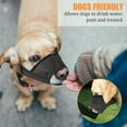 thumbnail image 6 of Innens Dog Muzzle Mask Adjustable Mouth Cover Grooming Fabric Nylon No Bark Bite Chew, 6 of 12