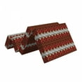 thumbnail image 2 of African Foldable Mattress, Wildlife Animal Skin, 74.8" x 35.4", Red and Brown, by Ambesonne, 2 of 6