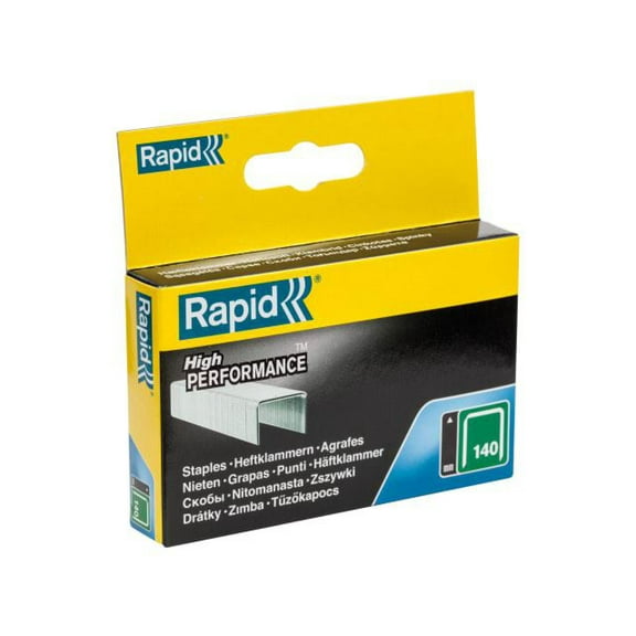 Rapid - 140/12 12mm Galvanised Staples (Box 2000)