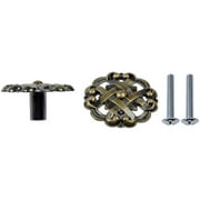 Symmerty Knob Weave Antique Brass