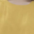 thumbnail image 6 of XPMWRP Ruffle Sleeve Tops for Women Plus Size Elbow Length Summer Tops Crew Neck Casual Loose Fit Plain T Shirts Basic Tees Yellow XXL, 6 of 7