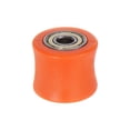 thumbnail image 1 of Unique Bargains 8mm Chain Roller Pulley Tensioner Wheel Guide Concave Type for Bike Sliding Door Orange, 1 of 6