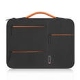 thumbnail image 1 of HAWEEL Protective Laptop Sleeve Case Briefcase Laptop Bag For 13鈥?4鈥?5鈥滾aptop Zipper Handbag For MacBook Notebook Computer bag Black 13", 1 of 6