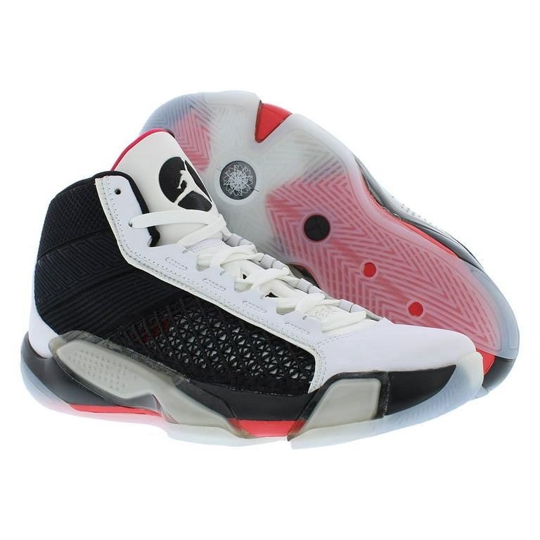Nike Air Jordan XXXVIII Unisex Shoes Size 8, Color: White/Black