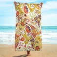 thumbnail image 4 of dinapents 75x150cm Quick-Dry Beach Towel - Thick Microfiber Sand-Free Reversible Towel for Adults, Waterproof Picnic Blanket & Yoga Mat, 4 of 8