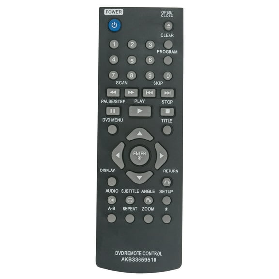 NEW AKB33659510 Replacement Remote Control fit for LG DVD Player DP122 DP520 DP522 DP930 DP932 DVX440 DVX352 DVX380 DVX390 DVX550 DVX640