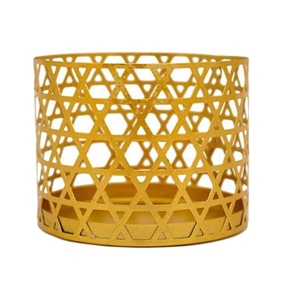 Lazsy Wire Tea Light Candle Holder for Living Room, Weddings, Parties, - L