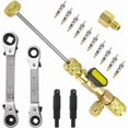 thumbnail image 1 of Car HVAC Valve Core Remover and Installer Tool Set, Removal Service Wrench with Hex Bit Adapters, Automotive Repair Accessories, Universal for SUV RV Truck -, 1 of 6