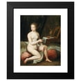 thumbnail image 2 of French School 15x18 Black Modern Framed Museum Art Print Titled - A Lady at Her Toilet (circa 1600), 2 of 5