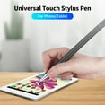 thumbnail image 2 of TFixol Universal Stylus Pen Capacitive Pen with Magnetic Absorption Silicone Head Sensitive Touch Control for Phone Tablet White, 2 of 8