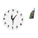 thumbnail image 1 of Reloj de pared,Reloj de pared con bailarina,reloj decorativo colgante.,Figura de escritorio,Estante de estatua de pavo real para escritorio,decoración del hogar,Figura decorativa creativa para, 1 of 8