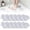 White, variant on Bathtub Stickers, Shell Shaped Shower Treads, 12 Pcs Non Slip Safety Pads, Self Adhesive Anti Skid Bath Decals, Waterproof Textured Floor Stickers for Bathtub Shower Floor Bathroom, Glow-in-the-Dark