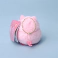 thumbnail image 4 of Muñeco de peluche suave, muñeco de peluche de animales, cerdo, conejo, lindo llavero, colgante de bolsa de peluche, 4 of 5