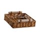 thumbnail image 4 of Cesta tejida a mano, organizador de cocina, novedosa cesta multiusos para pan y frutas. 21x21x7 cm, 4 of 9