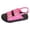 Hot Pink, variant on Women's Denim Platform Walking Sandals with Adjustable Back Straps Trendy Casual Double Buckles Wide Width Chunky Wedge Summer Shoes Beach Comfortable White Size 9