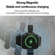 thumbnail image 5 of Cargador inalámbrico portátil USB C para iWatch 7/6/5/4/3/2/1 estación de carga Universal Accesorios Electrónicos, 5 of 8