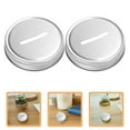 thumbnail image 6 of VORCOOL 8Pcs Metal Mason Jar Lids Silver Wide Mouth Coin Bank Covers, 6 of 8