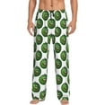 thumbnail image 2 of Kdxio Happy Watermelon Print Men's Sleep Pajama Pant Lounge Pants with Pockets, 2 of 8