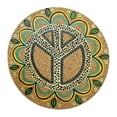 thumbnail image 1 of HJQEQVD Cork Coasters for Drinks, Reusable Cup Mat Round Cork Coasters Set for Home, Office, Bar, Restaurant - 4 Inches, 1 of 6