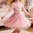 thumbnail image 4 of Breezora Kids Thermal Long Sleeve Shirt Base Layer for Cold Weather Breathable Moisture Wicking Top All Day Comfort 100 Size Pink, 4 of 8