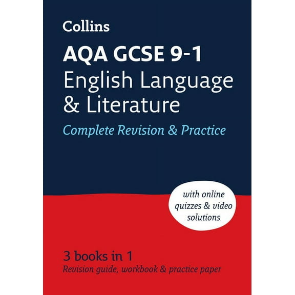 AQA GCSE 9-1 English Language and Literature Complete Revision & Practice : Ideal for home learning, 2023 and 2024 exams (Paperback)