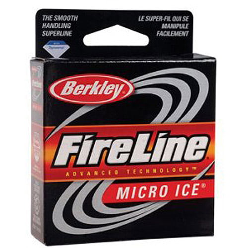 6/2-Pound/50-Yard Berkley Fireline Micro Ice Fused Original Fishing Line Crystal 