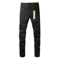 thumbnail image 2 of New Ksubi Jeans Men's 2025 New Fashion Trend High Quality Jeans Slim Fit Stretch Jeans for Men, 2 of 10