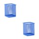 thumbnail image 1 of Portalápices de malla de metal Monstrate Cuadrado/Azul 2Conjunto, 1 of 6