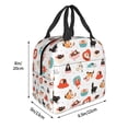 thumbnail image 2 of Logiee funny cats celebrating Valentine's Day Print Lunch Bag,Lunch Box for Women Men,Insulated Reusable Lunch Box for Adult,Lunch Tote Bag,Lunch Container for Office Work Picnic Beach or Travel, 2 of 7