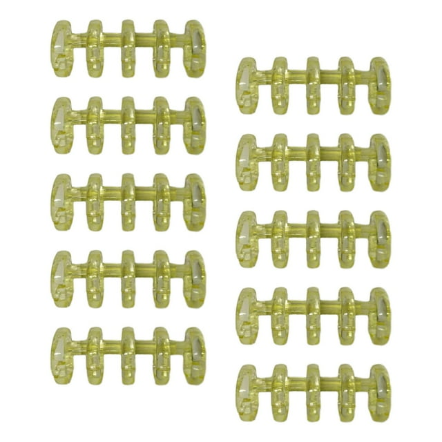 Anillos de Carpeta de Hojas Sueltas 10x 5 Sunnimix Amarillo