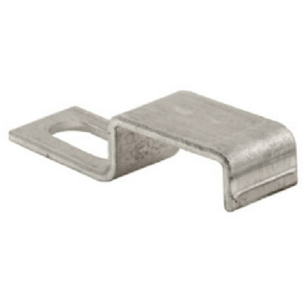 4 Pack Stamped Aluminum Awning Window Screen Stretcher Clips, Prime