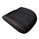 thumbnail image 5 of Funda de asiento de coche, accesorio interior de piel sintética, versátil y cómoda. Negro Rojo, 5 of 9