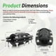 thumbnail image 3 of 1inch Pipe Repair Clamp,Emergency Pipe Repair Kit for Plastic & Metal Pipes (24mm-26mm) 2pack, 3 of 5