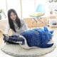 thumbnail image 4 of Giant Blue Shark Stuffed Plush Toys Big Fish Whale Soft Stuffed Animal Pillow Dolls, 4 of 5