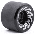 thumbnail image 3 of 3 Pcs Roues de Planche à Roulettes 70mm 82A Pu, 70x51mm, Roues Professionnelles Givrées pour Longboard et Cruiser, Noir, 3 of 5