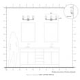 thumbnail image 5 of Livex Lighting - Whittier - 3 Light Bath Vanity In Modern Style-9.75 Inches Tall, 5 of 15
