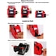 thumbnail image 5 of Etiquetadora de precios de 1 línea y 8 caracteres, kit con 10 rollos de etiquetas y 2 cartuchos de tinta, color rojo, 5 of 5