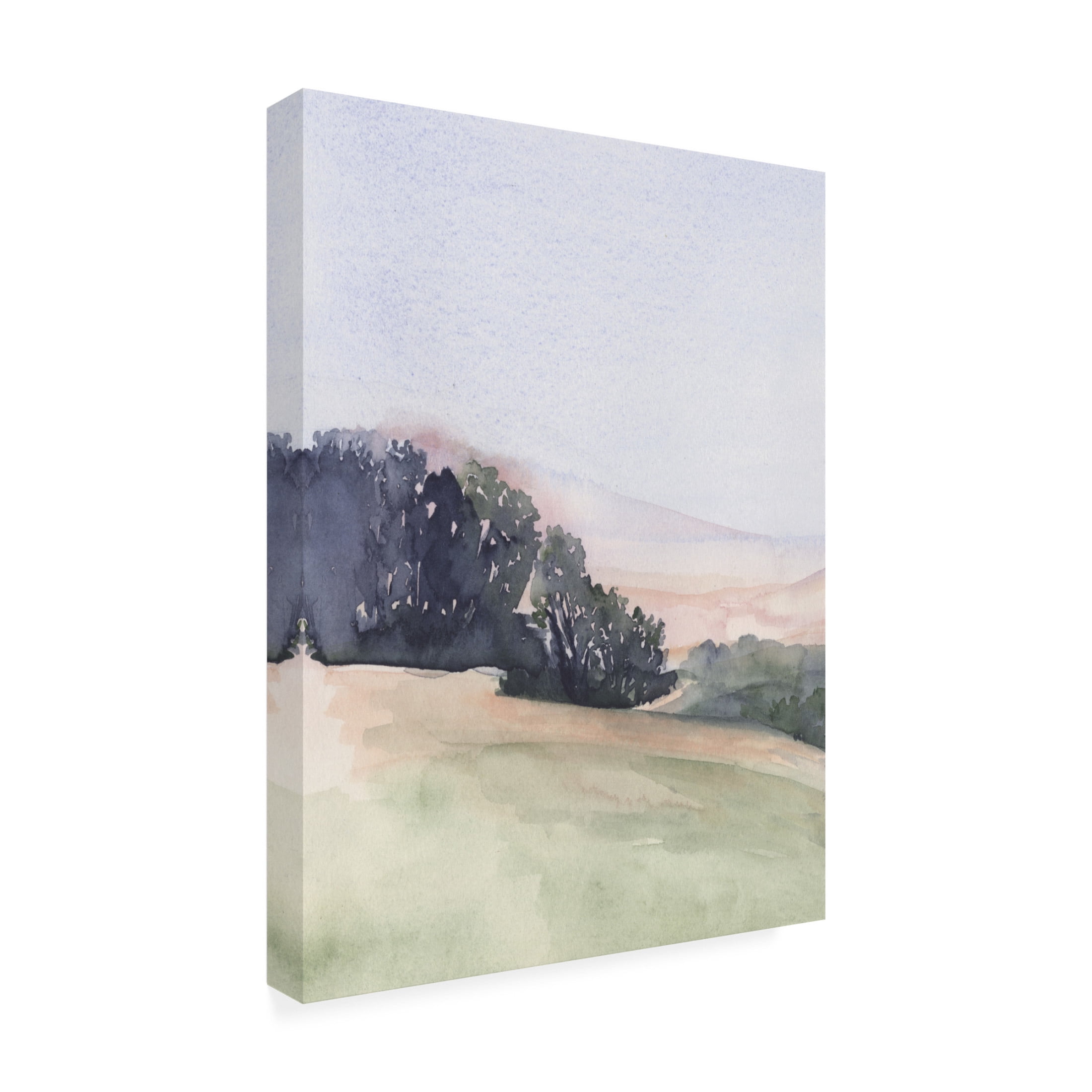 Canvas Wall Art - Jennifer Paxton Parker 'Blue Ridge Sunrise I' Wall Art for Living Room, Bedroom, or Office Décor by Trademark Fine Art - 14 x 19 Inches