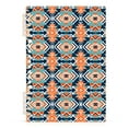 thumbnail image 2 of Rustic Tribal Pattern Ring Binder Notebook Journey Note Diary College Ruled Spiral Notebook Study Loose Leaf Paper A5 60 Pages, 2 of 8