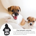 thumbnail image 3 of Halloween Skeleton Dog Costumes Clothes Pet Jumpsuit for Small Medium Dogs, 3 of 7