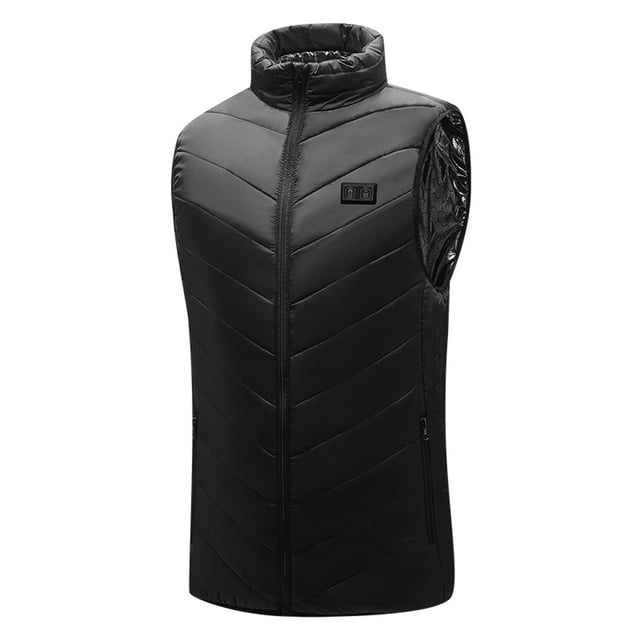 Chaleco Irfora Chaleco calefactable para hombres y mujeres, chaleco calefactor eléctrico de invierno de 15 zonas, chaqueta calefactora lavable con 3 niveles de calefacción Irfora Chaleco